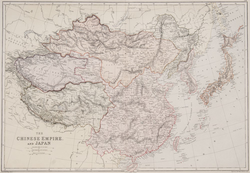 Chinese Empire and Japan 1882